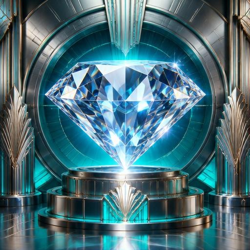 Diamantul de cristal — ilustrație